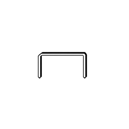 5000 Agrafes Galvanisées VS-06 – 12,65 x 6 mm, D. 0,4 mm – Résistantes et Durables - ALSAFIX