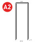 3300 Agrafes WD-75 – Inox A2, 8.91 kg – Résistantes et Durables - ALSAFIX