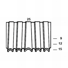 12 000 Agrafes Croco 25 x 15 mm – 6WN151 – Fixation Efficace et Pratique - ALSAFIX