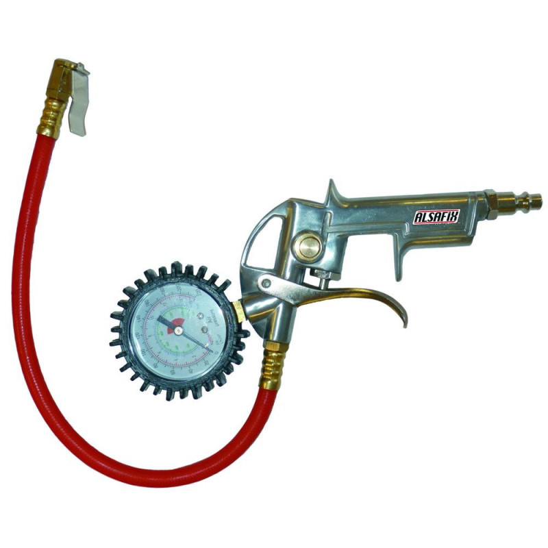 Pistolet de Gonflage Pgs avec Manomètre - D-Work Pistolet de Gonflage Pgs avec Manomètre - D-Work