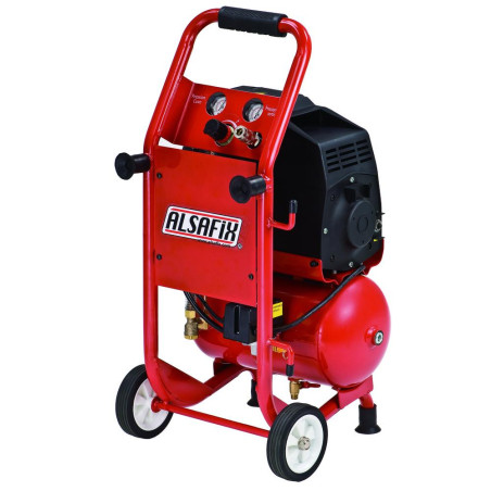 Compresseur 10 Litres 230 V 2 CV OILESS – 23.18 kg – Performance Élevée et Silencieux – AL57162 - ALSAFIX