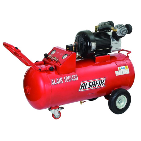 Compresseur 100 Litres 230 V 4 CV – 100 Litres, 4 CV – Performance Élevée et Fiabilité – ALSAFIX - ALSAFIX