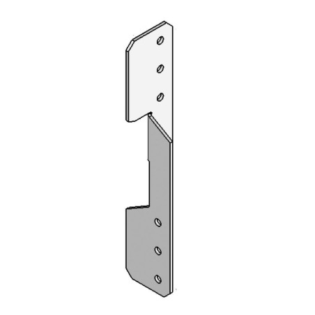 Ancre de Panne Universelle 35x35x180 mm – Acier, Norme 2,0 mm – Fixation Sécurisée et Durable - ALSAFIX