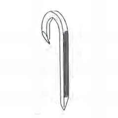 2000 Crampillons 3,15x40/13 – Galva – Fixation Sécurisée et Durable - ALSAFIX