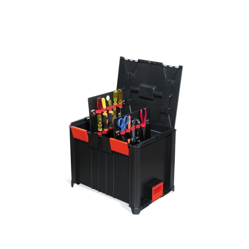 Coffret BoxOnBox 3L 400 x 300 x 312 mm – Avec Séparateurs – Pratique et Organisé - ALSAFIX
