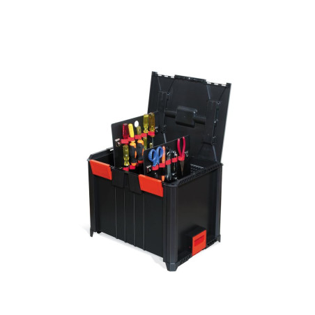 Coffret BoxOnBox 3L 400 x 300 x 312 mm – Avec Séparateurs – Pratique et Organisé - ALSAFIX