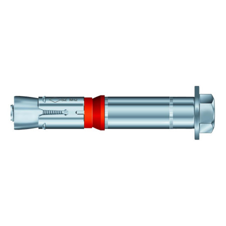 25 Chevilles Métalliques à Expansion M10 D.15 mm – Charge Lourde, Longueur 116 mm – Fixation Sécurisée et Durable - ALSAFIX