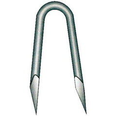 Crampillon Galvanisé à Chaud 3,0 x 30 mm – 5 kg – Résistance et Durabilité - ALSAFIX