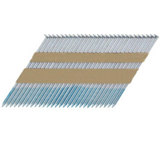3300 Pointes D34° 28 x 50 – Anelées Galva – Fixation Sécurisée et Durable - ALSAFIX