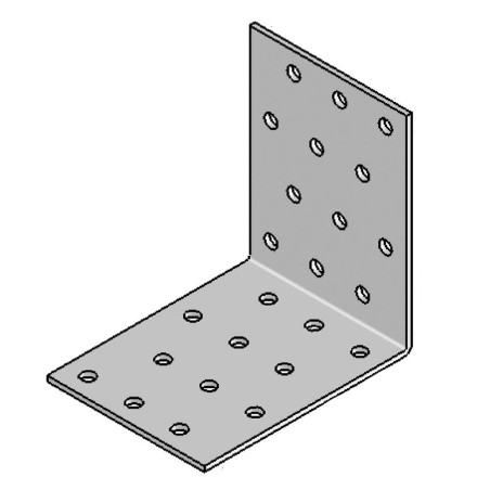 Équerre Sans Renfort - 40x40x60x2.0 mm - D-Work