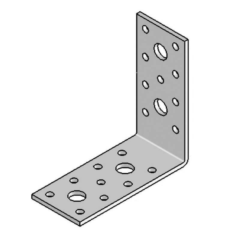 Équerre Sans Renfort - 90x90x40x3 mm - D-Work Équerre Sans Renfort - 90x90x40x3 mm - D-Work