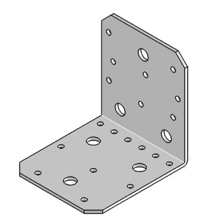 Équerre Sans Renfort - 105x105x90x3 mm - D-Work