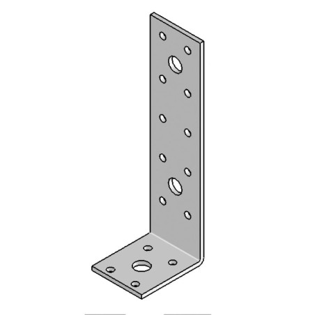 Équerre Sans Renfort - 155x50x40x3 mm - D-Work