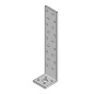 Équerre Béton 200 x 40 x 40 mm – Épaisseur 2,0 mm – Résistance et Durabilité - ALSAFIX