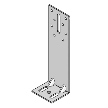 Équerre d'Isolation 120 x 60 x 54 mm – Épaisseur 2,5 mm – Résistance et Durabilité - ALSAFIX