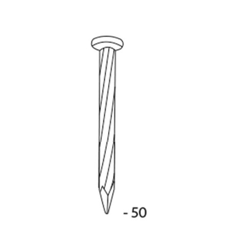 6000 Coils S 2,5x50 – Acier HDG – Résistance et Durabilité - ALSAFIX