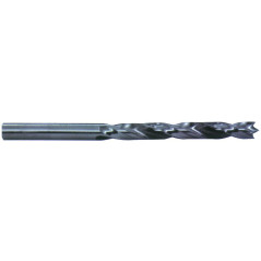 Foret Bois HSS D.6 mm – Longueur Totale 92 mm, Longueur Utile 57 mm – Q. Cylindrique, Précision et Performance - ALSAFIX