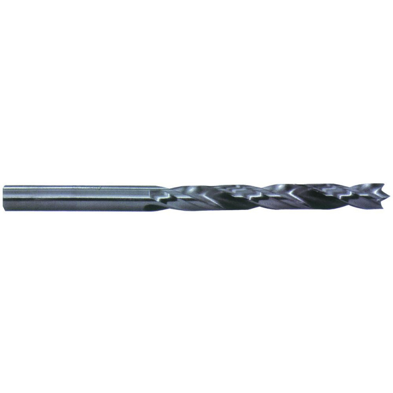 Foret Bois HSS D.6 mm – Longueur Totale 92 mm, Longueur Utile 57 mm – Q. Cylindrique, Précision et Performance - ALSAFIX