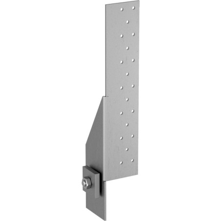 Plaque Angle à Gauche HT2 425 – 0,76 kg – Acier, Résistante et Durable - ALSAFIX