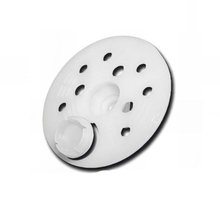 100 Rondelles d'Isolation avec Capuchon D.60 mm – Pour Vis VBF ou Cheville NFA – Protection et Étanchéité - ALSAFIX