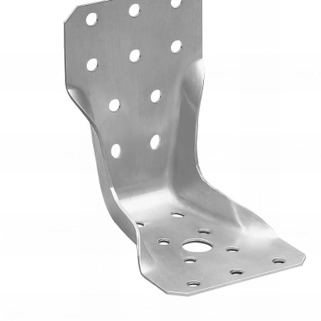 Ancrage de Type KR 95 x 85 x 65 mm – 4,0 mm d'Épaisseur – Fixation Sécurisée et Durable - ALSAFIX