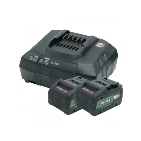 2 Batteries 18 V 5.5 Ah LIHD + Chargeur - D-Work