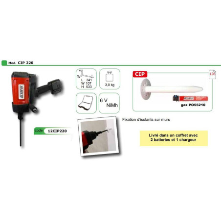 Pack CIP 220 – 15.8 kg – Système de Fixation Complet – Pratique et Efficace - ALSAFIX