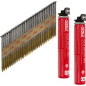 Pack D34 3300 Ptes – 28 x 55 mm, Galva – Fixation Sécurisée et Durable - ALSAFIX