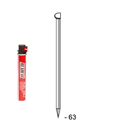 Pack D34 3300 Ptes – 2,8 x 63 mm, Lisses – Idéal pour Fixations Multiples – ALSAFIX - ALSAFIX
