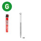 Pack D34 3300 Ptes – 28 x 63 mm, Galva – Fixation Sécurisée et Durable - ALSAFIX