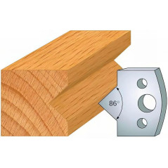 Jeu de 2 Fers Profilés Acier HT 40mm - Résistance Élevée - Idéal pour Usinage Précis - LEMAN