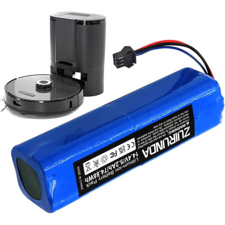Batterie 14,4V 5,0Ah Li-ion – Puissance et Performance – Idéale pour Outils Électriques - ALSAFIX