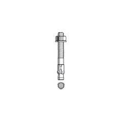 Goujon T 8-35 mm – Blister de 10 Pièces – Acier, Fixation Sécurisée et Durable - ALSAFIX