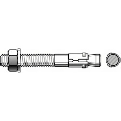 Goujon T 12-13/95 – Blister de 10 pcs – Acier, Fixation Sécurisée – ALSAFIX - ALSAFIX