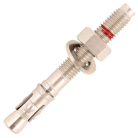 50 Goujons d'Ancrage T INOX A4 – D.10 mm, Lt.90 mm – Fixation Sécurisée et Durable - ALSAFIX