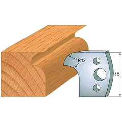 Jeu de 2 Fers Profilés Acier HT 40mm - N°005 - Précision et Durabilité - LEMAN