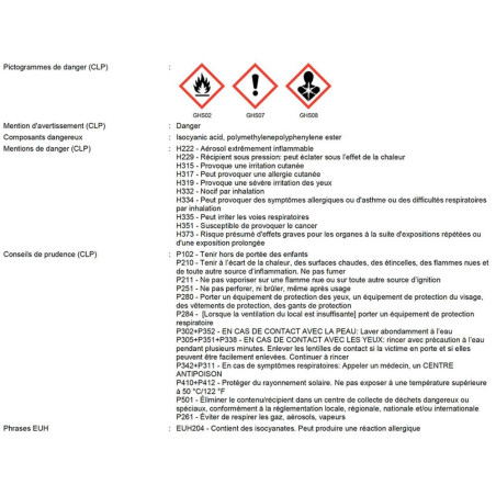 Mousse Polyuréthane de Collage d'Isolation 750 ml – Pistolable, Haute Performance – Idéale pour Isolation et Étanchéit - ALSAFIX