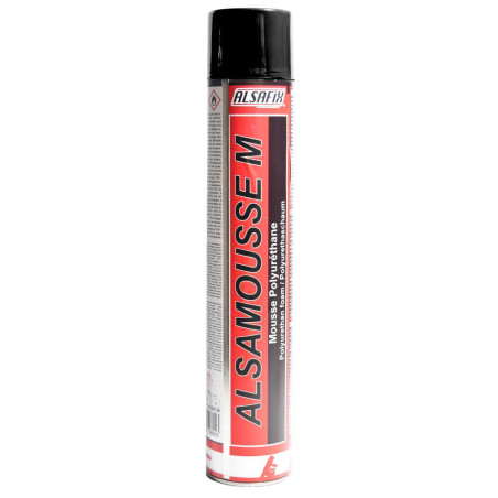 Mousse Polyuréthane de Collage d'Isolation Manuelle Alsamousse M - 750 ml - D-Work