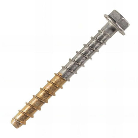 50 Vis d'Ancrage Béton Auto-Taraudeuse Bt - 10x100 mm - D-Work