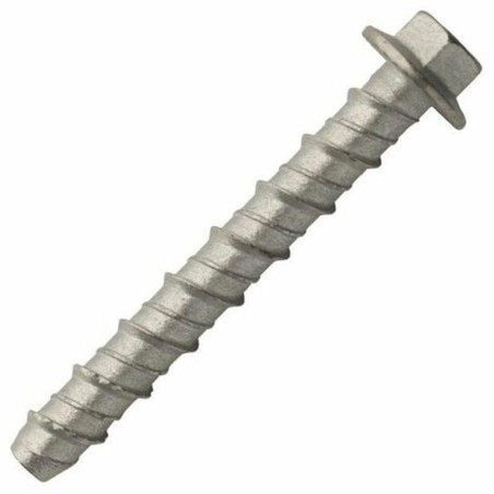 25 Vis d'Ancrage Béton Auto-Taraudeuse Bt - 10x120 mm - D-Work
