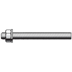 Tige Zinguée M12 165 mm – Lot de 5 – Acier Zingué, Résistantes et Durables - ALSAFIX