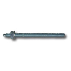 Tige Zinguée M16 190 mm – Lot de 5 – Acier Zingué – Résistance et Durabilité - ALSAFIX