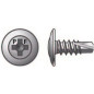 1 000 Vis Tête Bride Autoforeuse Zinguée PH2 - 4.2x13 mm - D-Work 1 000 Vis Tête Bride Autoforeuse Zinguée PH2 - 4.2x13 mm - D-Work