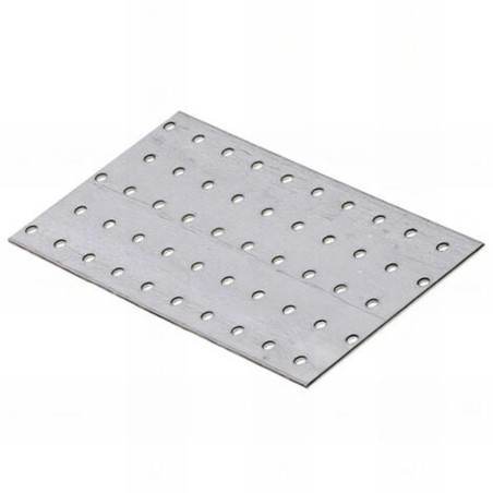 Plaque Perforée 100 x 400 x 2 mm – AL-PP100400 – Résistante et Durable - ALSAFIX