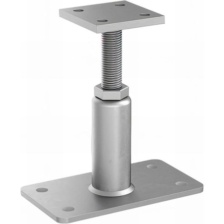 Pied Réglable avec Platine VH – 315 mm – Acier, Réglable et Durable – ALSAFIX - ALSAFIX
