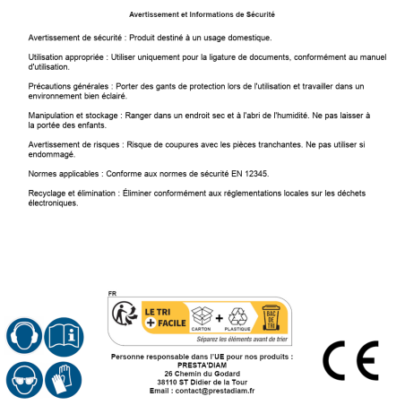 Ligatureuse RB 441T – 2.59 kg – Performance et Précision – ALSAFIX - ALSAFIX