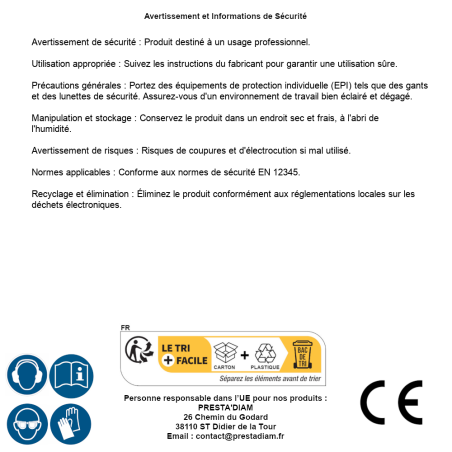 Ligatureuse RB 401T-E - 4.82 kg - D-Work