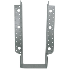 Sabot de Charpente à Ailes Extérieures 140x180x4,0 – 140x180 mm, Épaisseur 4 mm – Résistance et Stabilité - ALSAFIX