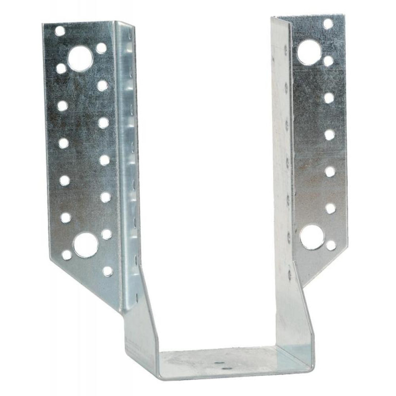Sabot de Charpente à Ailes Extérieures 175x162.5x4,0 – 175x162.5 mm, Épaisseur 4 mm – Résistance et Stabilité - ALSAFIX