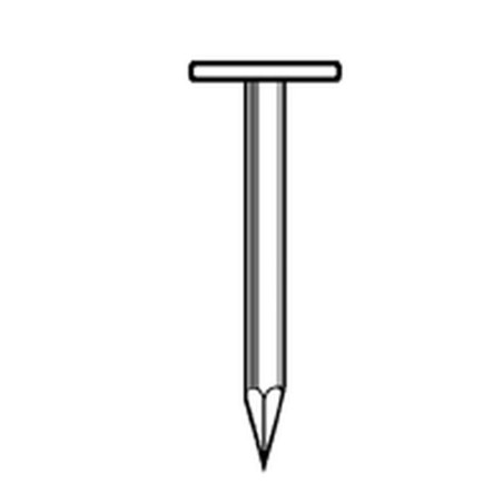 Pointe en Vrac Tête Extra Large (TEL) 2,8 x 45 mm – Galvanisée à Chaud – Résistante et Durable – Alsafix - ALSAFIX